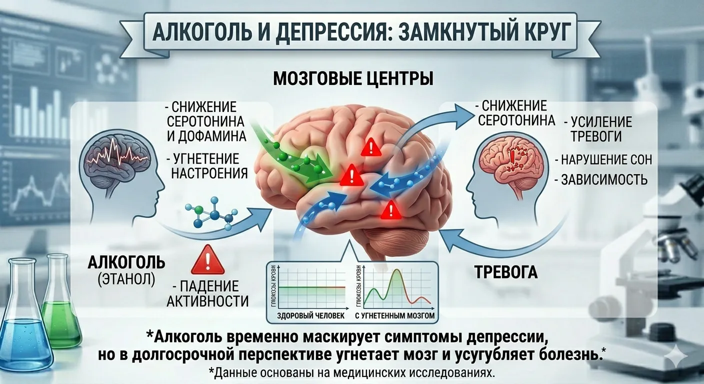 алкогольная депрессия